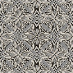 Seamless Floral Pattern (Vector) N75