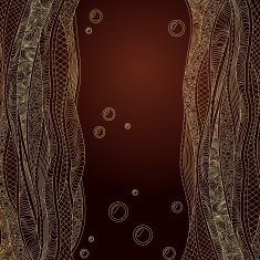 Vector abstract floral decorative background N13