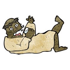 drunk monk cartoon N2