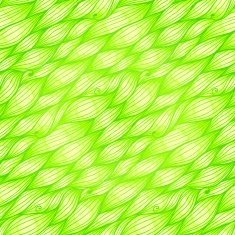 Green grass waves vector seamless pattern