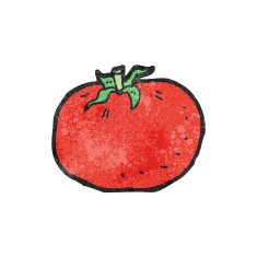 Cartoon Tomato N228