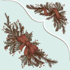 Christmas Vintage Corners