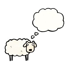 Cartoon Sheep N70