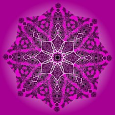 Oriental mandala motif N18