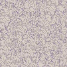 Seamless wave hand-drawn pattern waves background N25