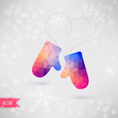 Vector mittens with rope