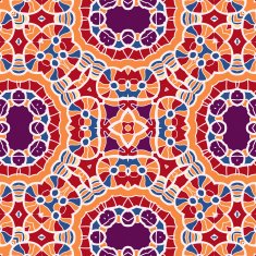 really cool abstract seamless texture full of bright color N8