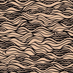 Seamless waves texture wavy background N6