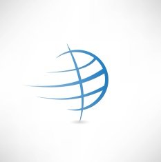 Planet earth icon