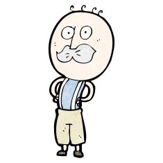 cartoon doodle man N5