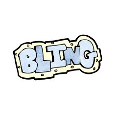 cartoon bling symbol N3