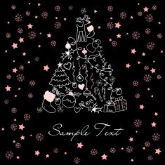 Black And White Christmas N5