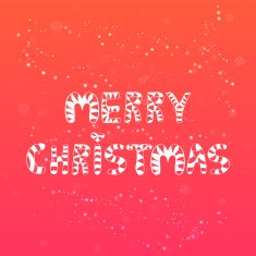 Christmas greeting card on blurred background N2