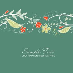 Flower doodle N436