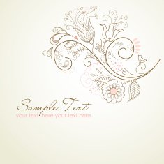 Floral background N81