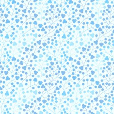 Seamless pattern with leaf texture