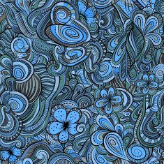 decorative floral seamless pattern N12