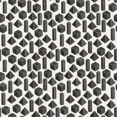 Black and white seamless geometric pattern