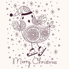 merry christmas greeting card N32