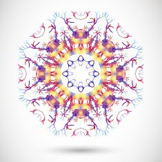 Abstract background with deer Antler N2