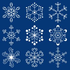 Christmas Snowflakes N2
