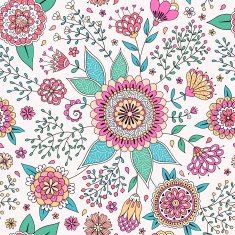 floral seamless pattern N119