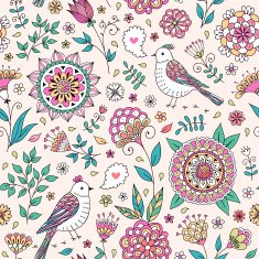 floral seamless pattern N121