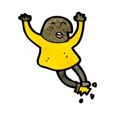 cartoon man clicking heels N3