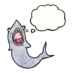 Cartoon Shark N96