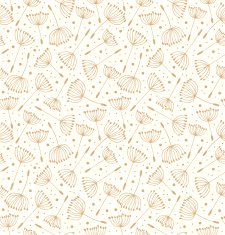 Floral decorative endless pattern