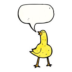 Cartoon Bird N583