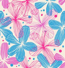 Vintage romantic cute background