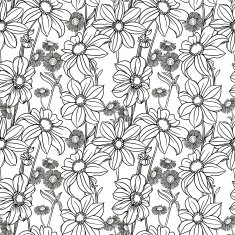 floral seamless pattern N126