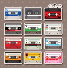 music Tapes stickers N3