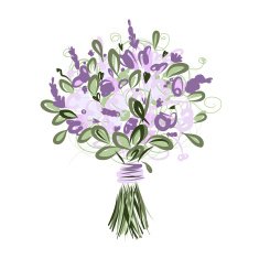 Floral bouquet for your design N3