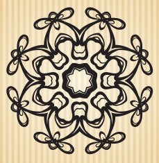 Vector floral design N2
