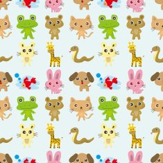 seamless pattern animal N2