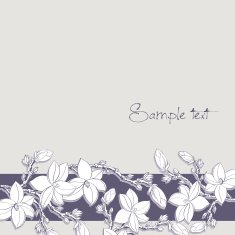background magnolia flowers for card or invitation