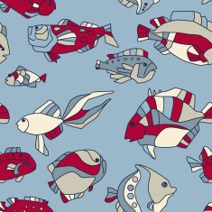 Fish Seamless Pattern N11