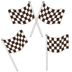 Checkered Flag Drawing N2