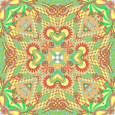 Original Traditional Ornamental Floral Paisley Bandanna N2