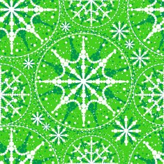 Seamless snowflakes pattern N3