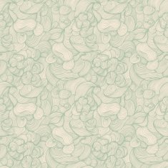 Seamless wave hand-drawn pattern N93