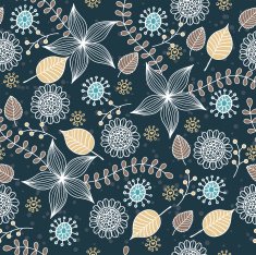 floral seamless pattern N131