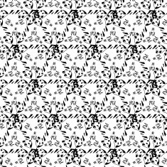 abstract black and white vector decoration pattern background