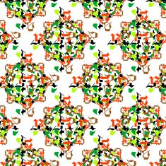 abstract color decoration pattern background N3