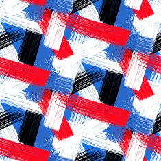 Vector seamless bold plaid pattern N13