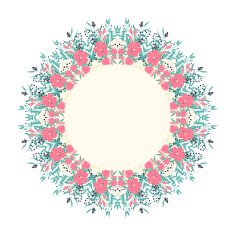 Circle ornament N8