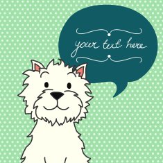 Cartoon Dog N156