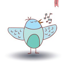 Bird icon vector illustration N22